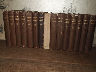 1835 The Of William Cowper By Robert Southey In 15 Volumes