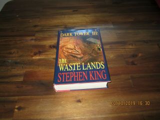 The Dark Tower Iii:the Wastelands By Stephen King 1st/1st 1991 Hc/dj