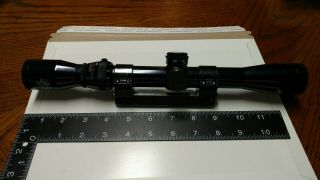 Vintage Tasco 3 - 9 X 32,  629tr Rifle Scope With Weaver Rings