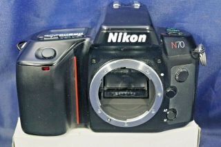 Nikon N70 35mm Slr Film Camera Body Only - 0312