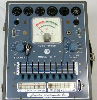 Superior Instruments Tw - 11 Tube Tester