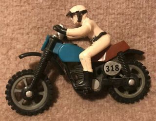 Vintage Fisher - Price Toys Adventure People Motorcycle Dirt Bike 318 - Hong Kong