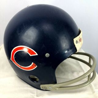 Vintage 70s 80s Rawlings Chicago Bears Football Helmet Large Nfl Usa