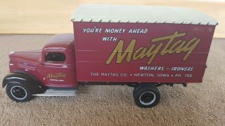 Vintage 1/34 Scale First Gear Maytag 1937 Chevrolet Delivery Truck 8th In Series