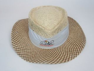Vintage Ahead Arnold Palmer Invitational Bay Hill 2010 Straw Gambler Hat