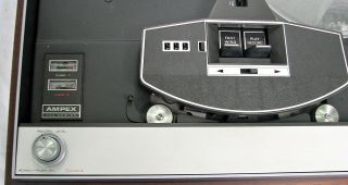 Ampex 700 Series Reel to Reel Tape Deck Model 750 w/Dust Cover Parts 7