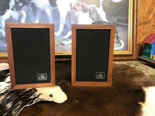 Wow Dlk Model 1/4 Speakers In Exceptional Quad Or Surround Set Up