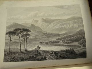 1858 ENGLISH LAKES BY MARTINEAU COLOUR MAP & 11 PLATES KESWICK LANGDALE 1st ED ^ 7