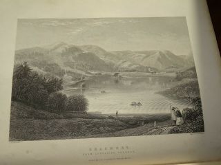 1858 ENGLISH LAKES BY MARTINEAU COLOUR MAP & 11 PLATES KESWICK LANGDALE 1st ED ^ 8