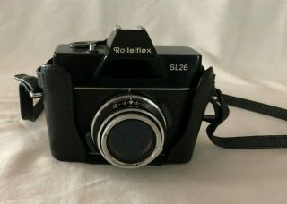 Vintage Rolleiflex Sl26 Camera W/carl Zeiss Lens Tessar F:2.  8 40mm Nr