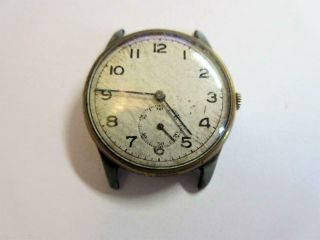 Vintage Rodana 15 Jewel Ww2 Period Trench Style Hand Wind Wrist Watch -