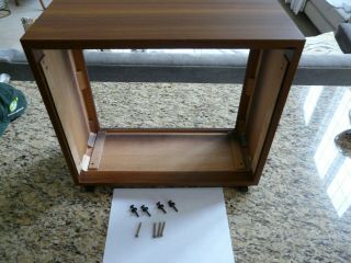 Teac X - 7r Reel To Reel Wood Cabinet With Feet & Mount Screws
