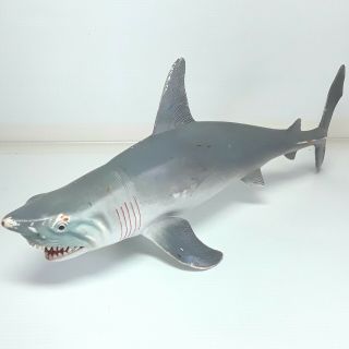 Great White Shark Figure Toy Figurine Vintage