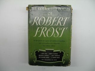 Collected Poems Of Robert Frost - Signed - 1939 - Halcyon House - 6 Volumes In 1