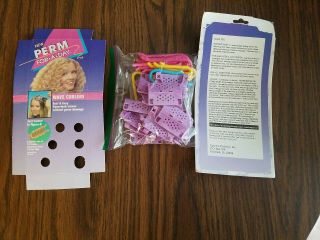 Perm For A Day No Heat Wave Curlers Figure 8 Waves Clips Perm Vintage 90s