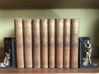 The Henry Inving Shakespeare - Complete 8 Vols Set In Pictorial Binding