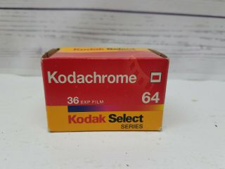 Kodak Kodachrome 64 36 Film Exposures Expired 35mm Expired 1999