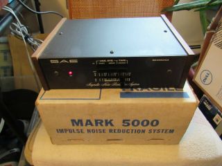 Sae Scientific Audio.  Model 5000.  Noise Reduction System.  - Box - Usa