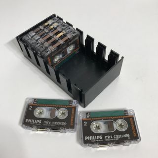 Vintage - 7philips System 800 - 30 Minute Mini Cassette Tape 