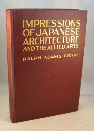 Impressions Of Japanese Architecture And The Allied Arts 1905 Signed Letter