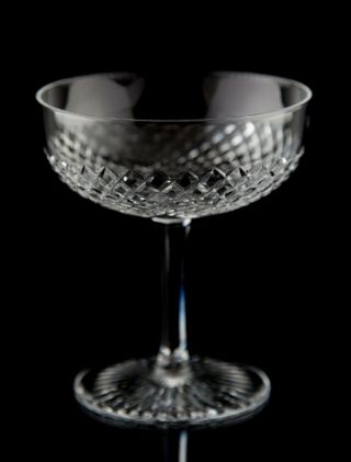 Saint St.  Louis Stl3 Champagne Tall Sherbet Glass Vintage Cut Crystal France