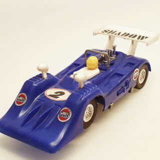 Shadow Racing Car F1 Slot Toy Car 1/32 Ites Czechoslovakia Vintage 1970 