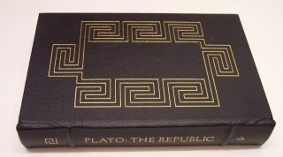 Plato: The Republic (leather Bound) Easton Press - Collector 