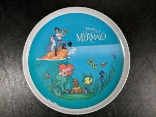 Vintage Walt Disney The Little Mermaid 1990s Melmac Plastic Child 