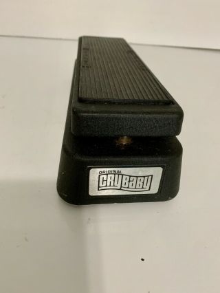 Vintage Cry Baby Wah Pedal Gcb - 95 Early Dunlop 1986 Wave Logo