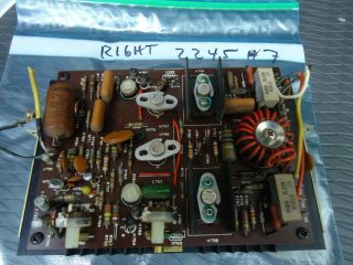 Marantz 2245 Stereo Receiver Parting Out Right Amp Board Sinks And Outputs.