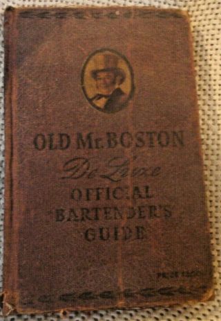 Old Mr Boston De Luxe Official Bartender 