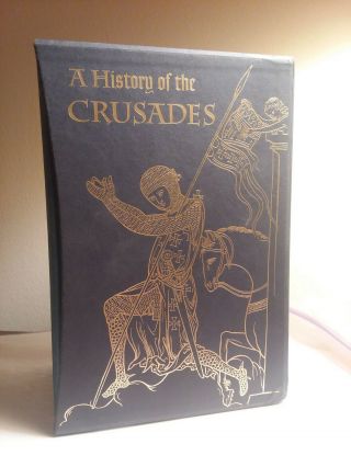 A History Of The Crusades Steven Runciman Folio Society 3 Vol Slip Boxed Set