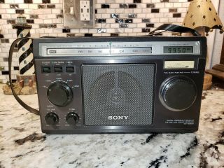 Sony icf - 6500w.  Multiband SW radio.  GREAT 4