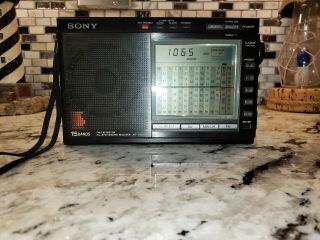 Sony ICF - 7600DA.  Multiband SW radio.  great 3