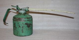 Vintage Wesco Oil Can Pump Dispenser With Nylon Spout