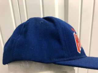 VINTAGE STARTER YORK KNICKS SEWN BLUE SNAPBACK HAT CAP 90s 6