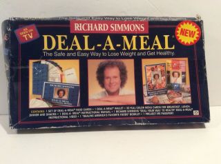 Richard Simmons Vintage Deal - A - Meal Weight Loss & Get Healthy Meal Plan