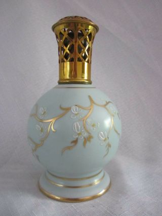 Vintage Lampe Berger Oil Lamp,  Made In France,  7 ",  Lovely Design,  Np Nacre?