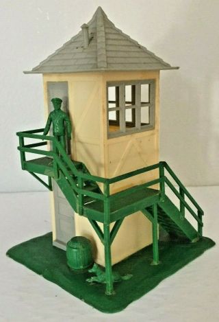 Vintage Lionel O Scale 1987 Model Switch Tower Kit Built 6 3/4 " Tall