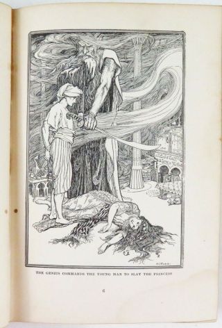 1898 THE ARABIAN NIGHTS ENTERTAINMENTS by ANDREW LANG (Fairy Books) ; 1st Edition 5