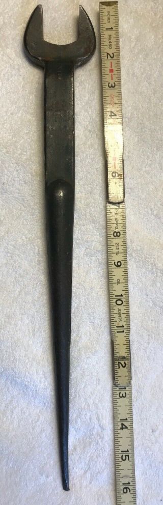 Vintage Woodings Verona 3/4 Hard Spud Wrench 8