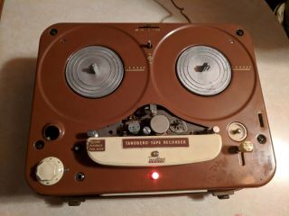 Vintage Tandberg Model 2f Reel - To - Reel Tape Recorder