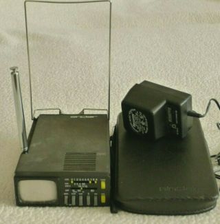 Sinclair Micro Vision Mtv1 Pocket Television Portable Tv C.  1977 Uk