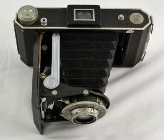 Kodak Vollenda Folding 620 Roll Film Camera With Anastigmat 105mm 6.  3 Som Lens
