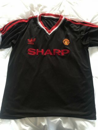 Manchester United Vintage Away Shirt Mens Large