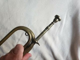 Vintage Bugle,  Belgian Trompette De Cavalerie In E Flat,  De Prins Geirs