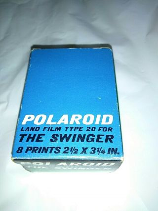 Polaroid Land Film Type 20c For The Swinger Nos Exp 11/1970 Collecting & Display
