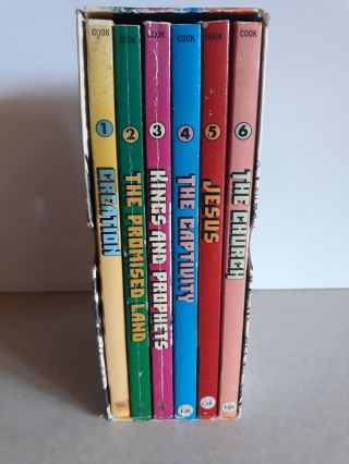 The Picture Bible For All Ages Boxed Set Of 6 Books Vintage 1970 