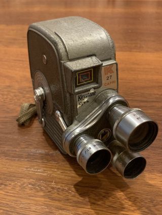 Vintage Keystone 27 Capri 8mm Movie Camera 1950 