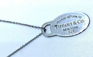 VINTAGE SIGNED TIFFANY & CO.  STERLING SILVER 